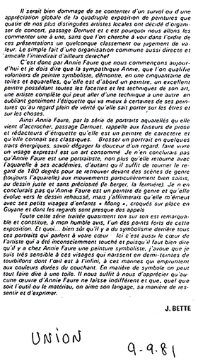 Archive presse 1981 - no 16